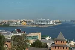 Достопримечательности Нижнего Новгорода: стрелка Достопримечательности Нижнего Новгорода: стрелка